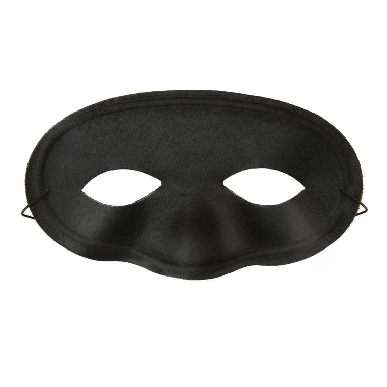 Maska karnawałowa, na oczy, czarna