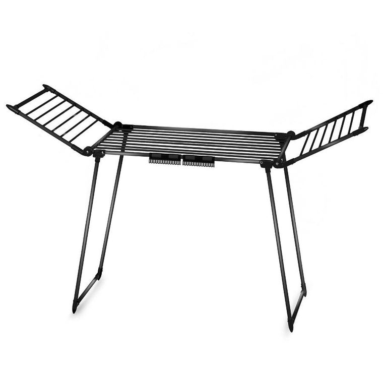 Massido, Debora, suszarka na pranie, rozkładana, czarna