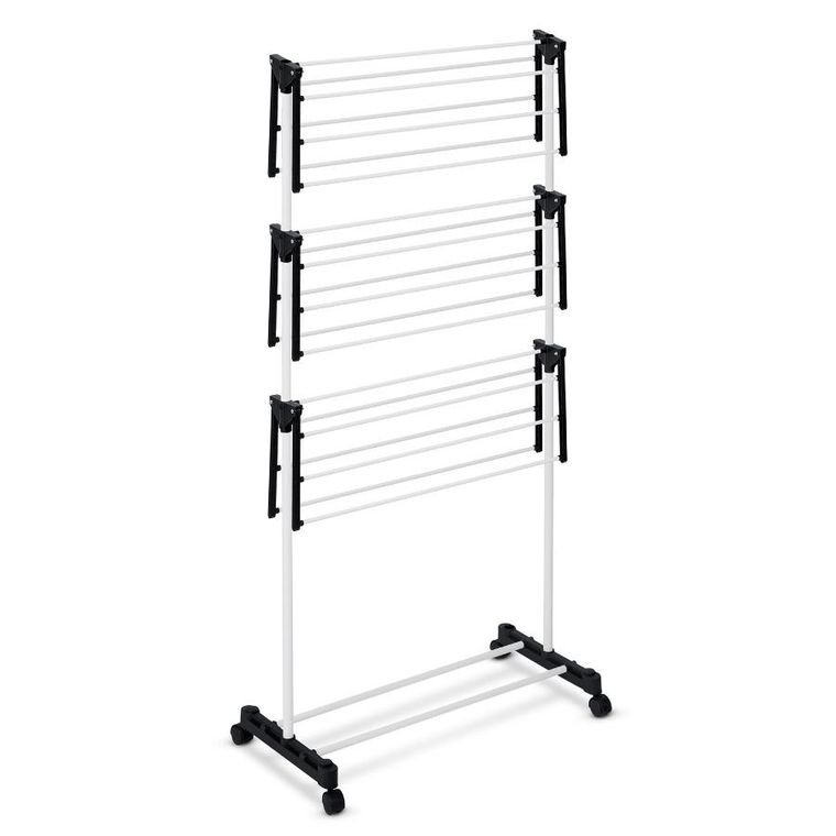 Massido, Delia, suszarka na pranie stojąca, rozkładana, biała, 15 m