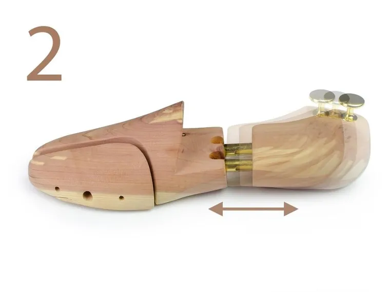 Massido, prawidła do butów, cedrowe, para, rozmiar, 36-37