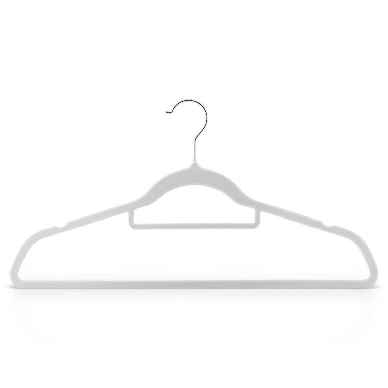 Massido, Welurowe wieszaki na ubrania, 20 szt., MS-859