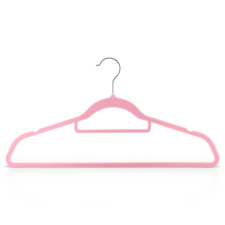 Massido, Welurowe wieszaki na ubrania, 20 szt., MS-859