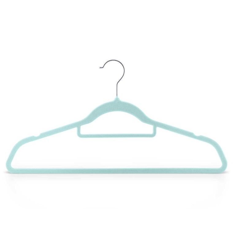 Massido, Welurowe wieszaki na ubrania, 20 szt., MS-859