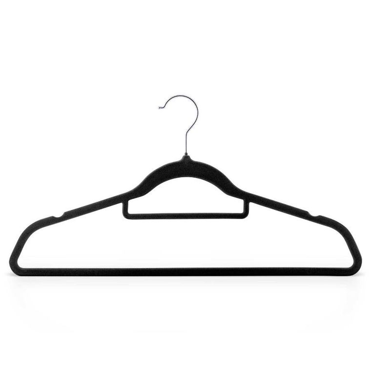 Massido, Welurowe wieszaki na ubrania, 20 szt., MS-859