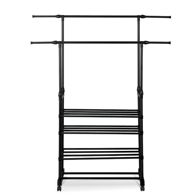 Massido, wieszak na ubrania, czarny