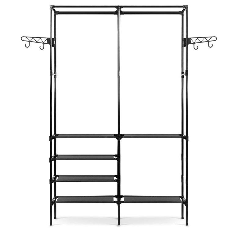 Massido, wieszak stojący, czarny