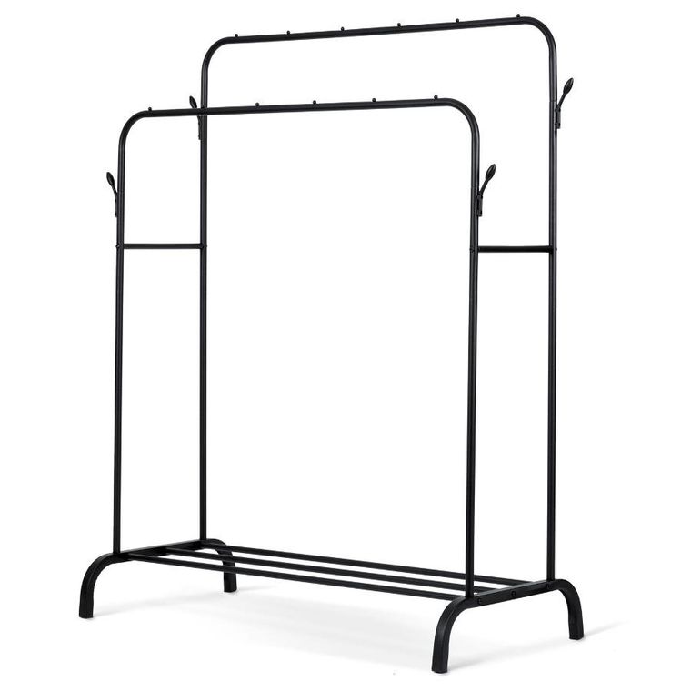 Massido, wieszak stojący, czarny