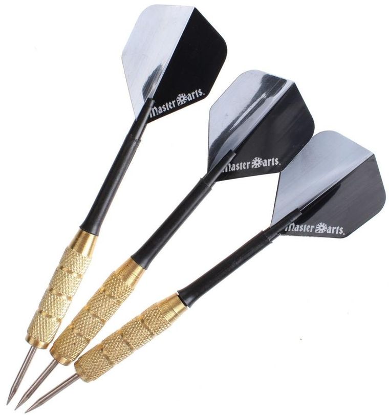 Master Darts, metalowe rzutki do darta, 3 szt.