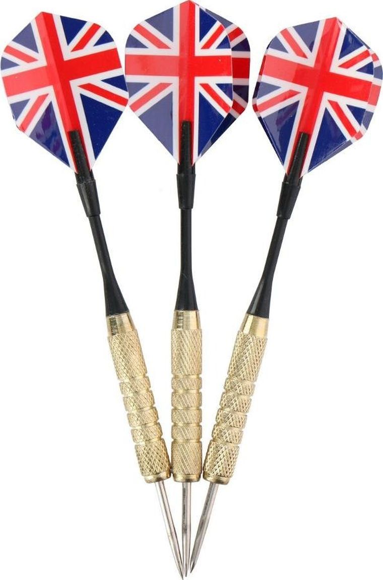 Master Darts, tarcza do darta deluxe sizalowa z rzutkami, 45 cm