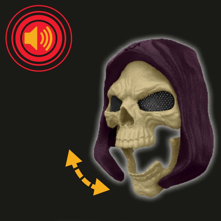 Masters of the Universe, First Ones, Maska Szkieletora z dźwiękami, zabawka interaktywna