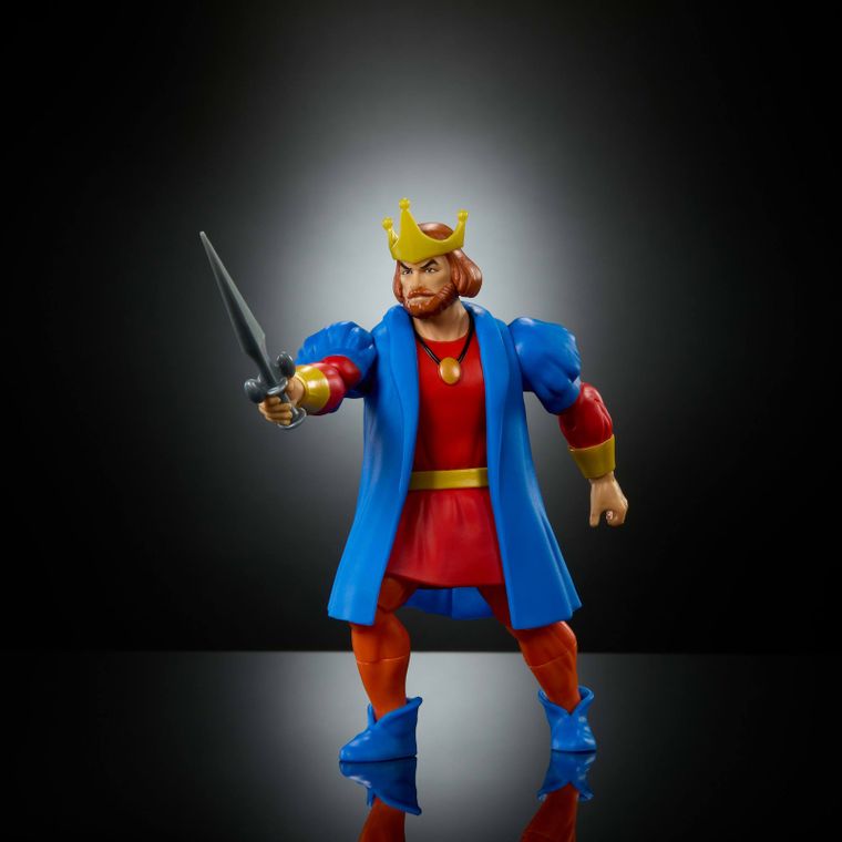 Masters of the Universe Origins, 200X Cartoon Collection, Król Randor, figurka, 14 cm