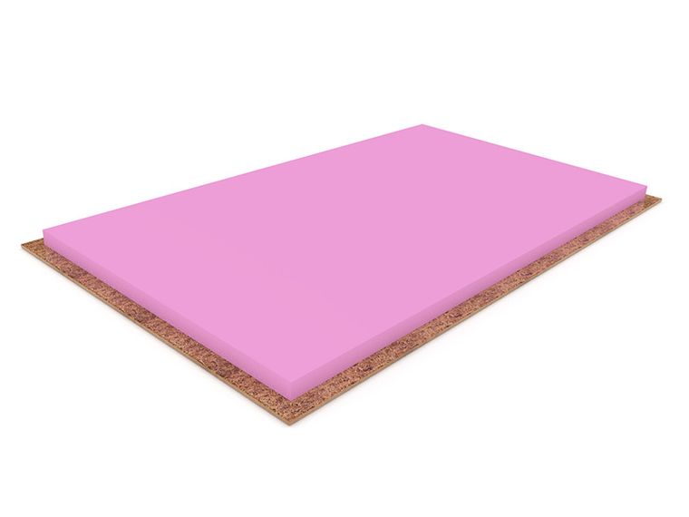 Materace z Gór, Top Hard Hr, materac wzmacniający, nawierzchniowy, wysokoelastyczny, 100-190-4 cm