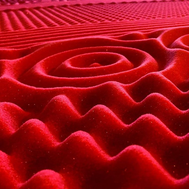 Materace z Gór, Top Hr Zone, materac regenerujący, nawierzchniowy, wysokoelastyczny, 80-160-4 cm