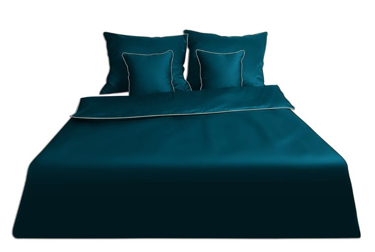 Matex, Gold Line, pościel satynowa, jednobarwna z wypustką, 140-200 cm