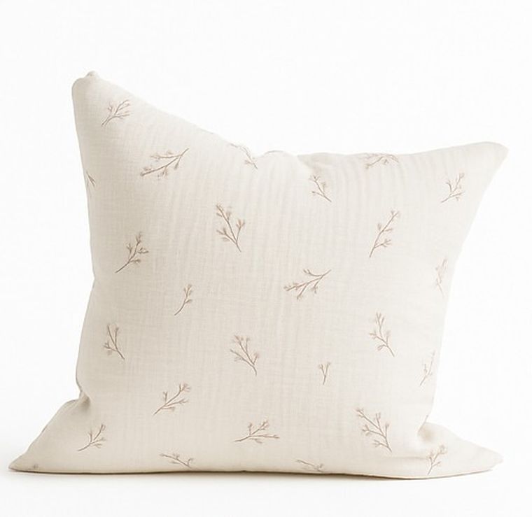 Matex, poszewka na poduszkę typu jasiek, muśłinowa, 40-40 cm