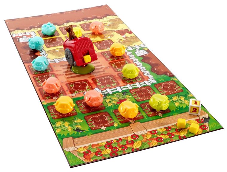 Mattel, Uciekające świnki, gra planszowa
