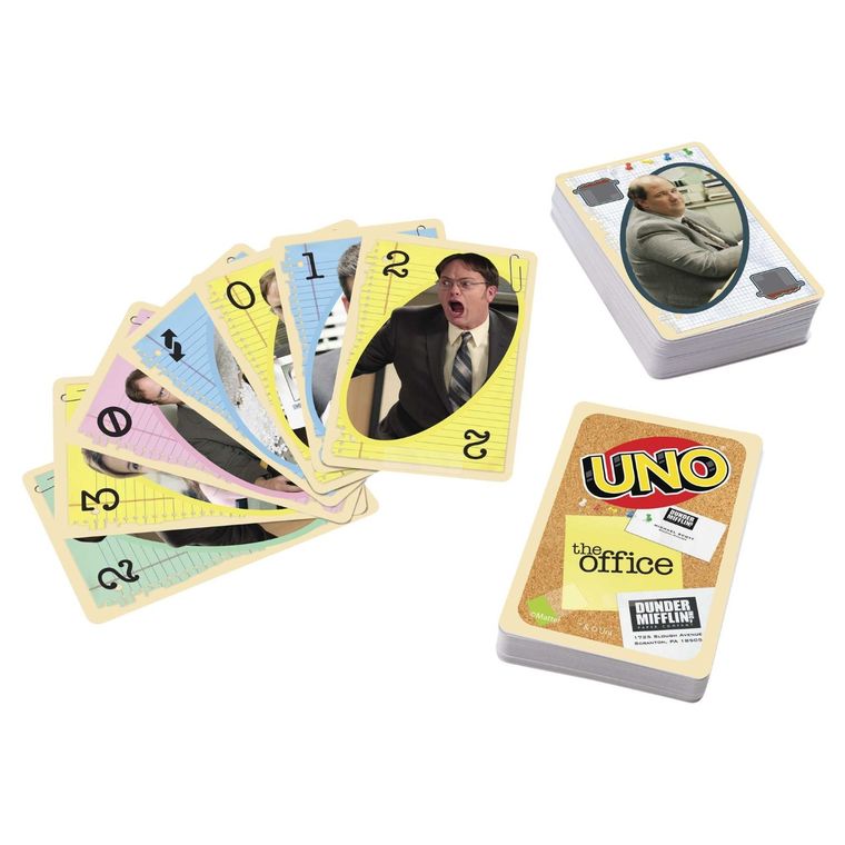 Mattel, UNO The Office, gra karciana