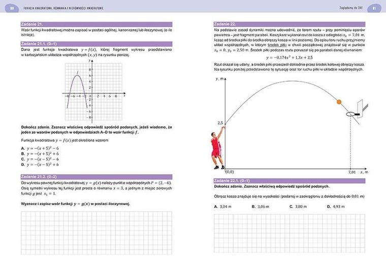 Matura - matematyka - 2024-2026. Repetytorium maturalne