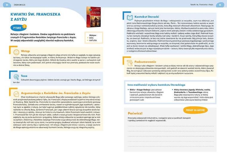 Matura. Język polski. Egzamin ustny 2023