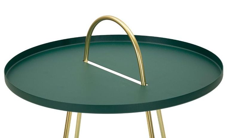 Mauro Ferretti, Grent, metalowy stolik, średnica 45 cm