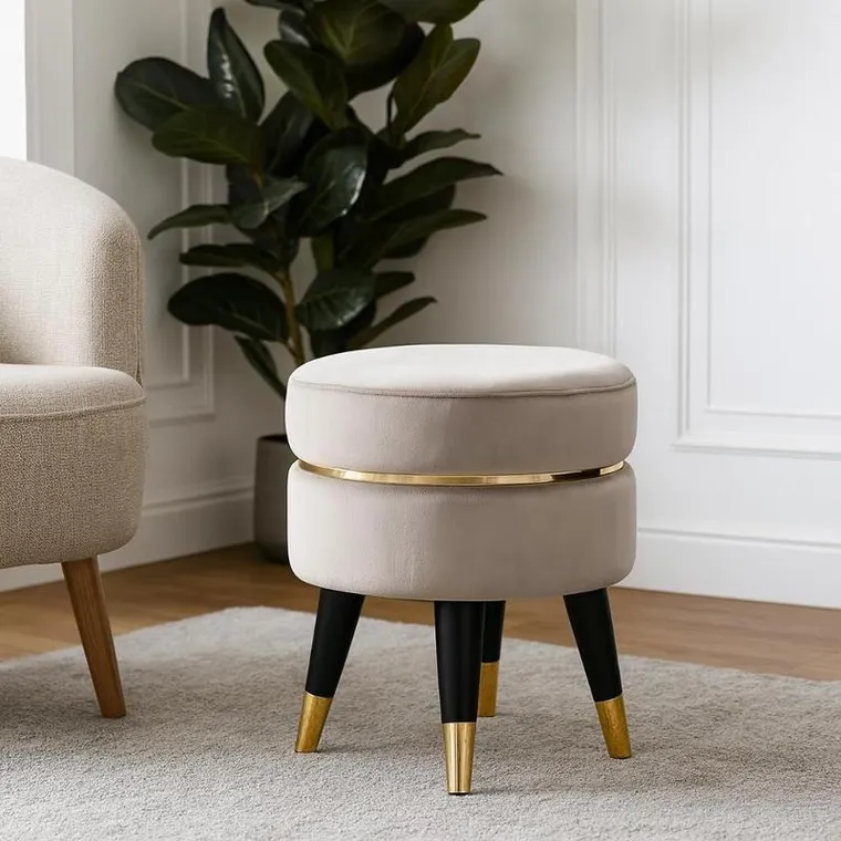 Mauro Ferretti, Paris, taboret dekoracyjny, 35-40,5 cm