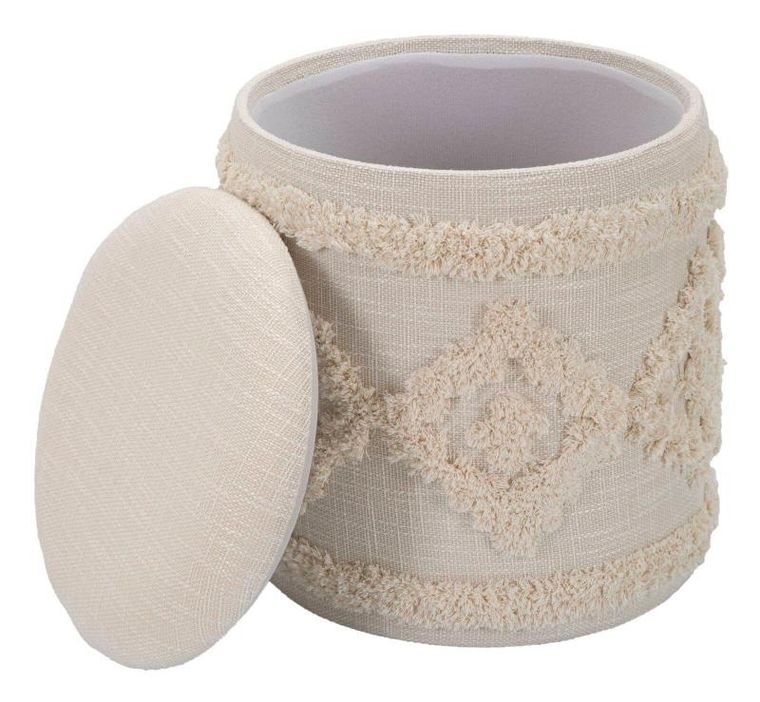 Mauro Ferretti, taboret ze schowkiem, okrągły, Ø 35 cm