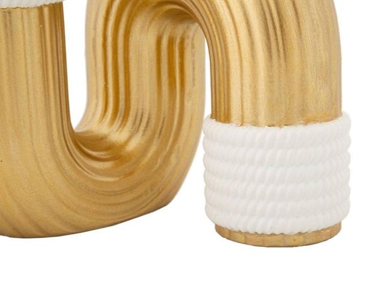 Mauro Ferretti, wazon w kształcie fali z polyresinu, wys. 13 cm