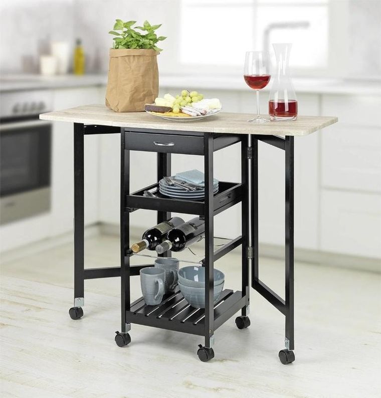 Maximex, barek kuchenny na kółkach, rozkładany