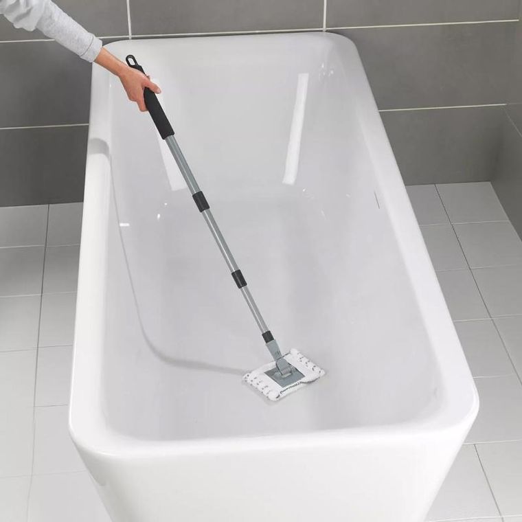 Maximex, mop profi do mycia łazienki, podłóg i kafli + dwie myjki