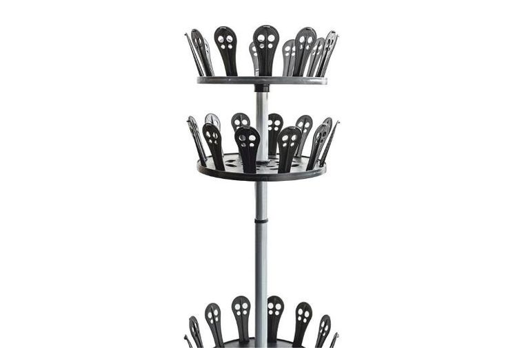 Maximex, stojak na buty, obrotowy, 30 par