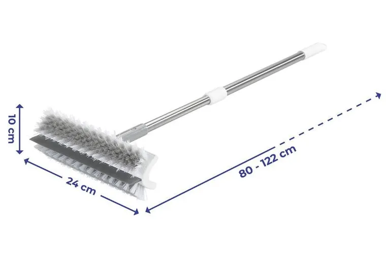 Maximex, szczotka do zamiatania ze ściągaczką, 2w1