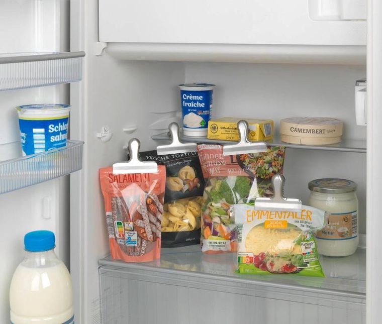 Maximex, zestaw klipsów kuchennych ze stali nierdzewnej, 10 szt.