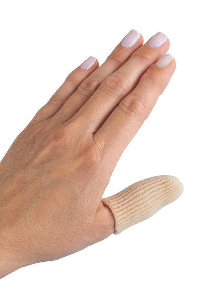 Maximex, zestaw żelowych nakładek ochronnych na palce, 6 szt.