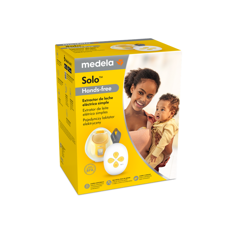 Medela, Solo Hands-Free, przenośny, pojedynczy, laktator elektryczny