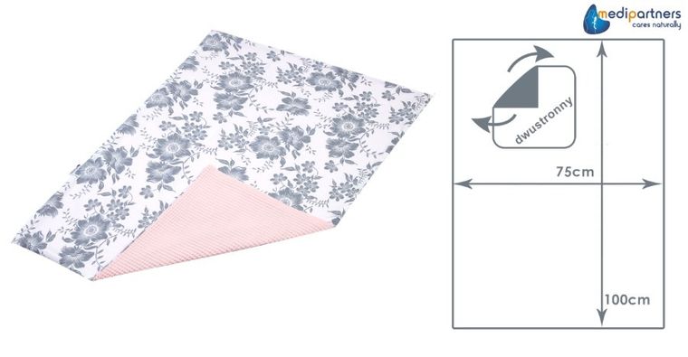 Medi Partners, Berry, kocyk, wafel, 75-100 cm