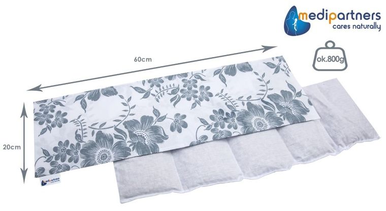 Medi Partners, Berry, termofor 5-komorowy z pestkami wiśni, 20-60 cm