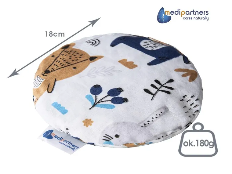 Medi Partners, Boho Animals, mały termofor z pestkami wiśni