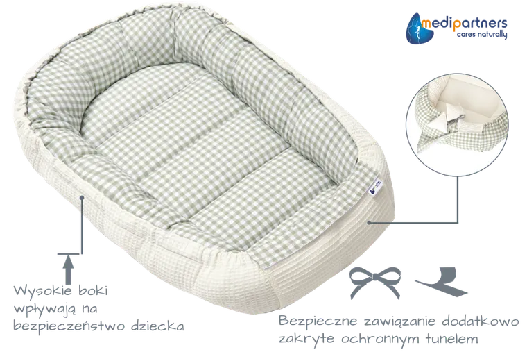 Medi Partners, gniazdo niemowlęce, kokon, wafel