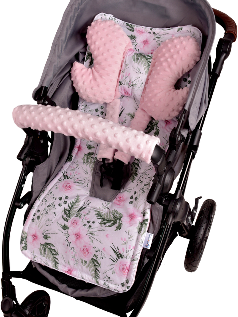 Medi Partners, Kwiaty, wkładka do wózka, zestaw, 4 elementy