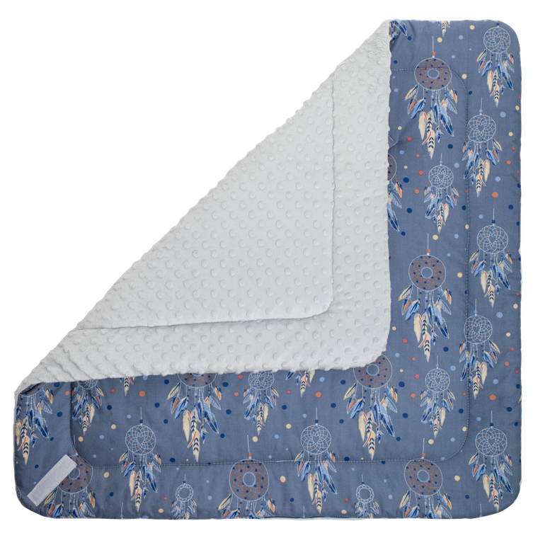 Medi Partners, Łapacze Snów, rożek niemowlęcy minky, szary