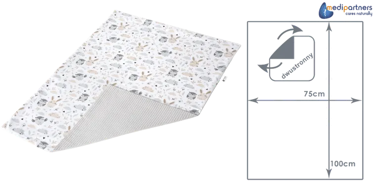 Medi Partners, Polana, kocyk, wafel, 75-100 cm
