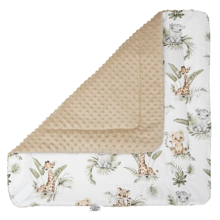 Medi Partners, Safari, rożek, becik, Minky, 75-75 cm