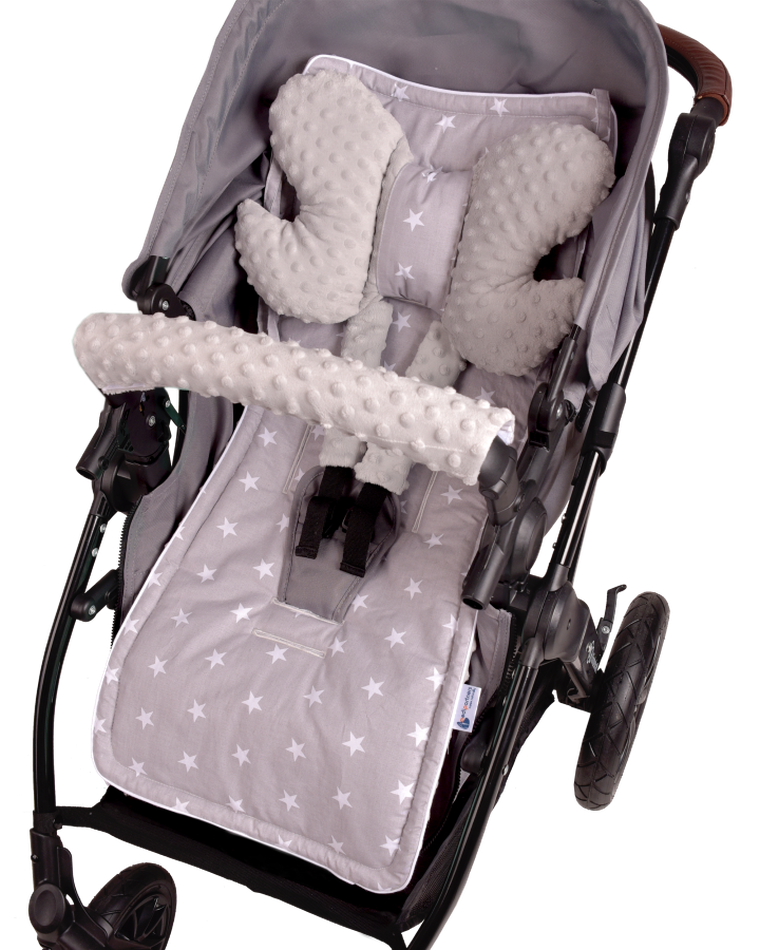 Medi Partners, Stars, wkładka do wózka, zestaw, 4 elementy