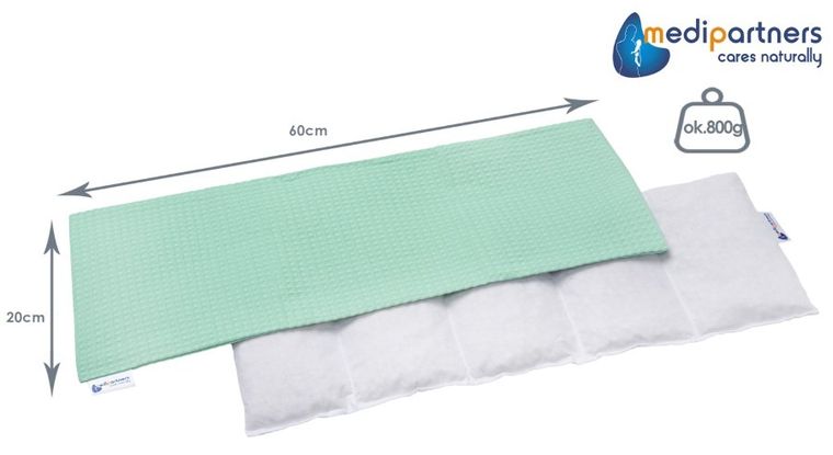 Medi Partners, termofor 5-komorowy z pestkami wiśni, wafel, mięta