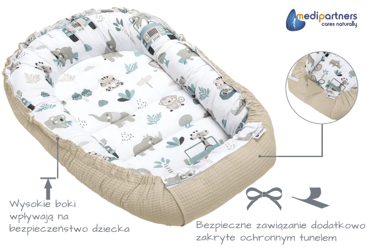 Medi Partners, Zoo, gniazdo dla niemowląt, kokon, wafel