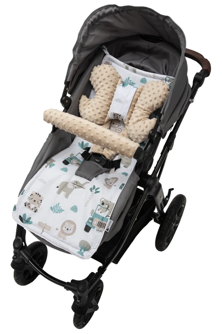 Medi Partners, Zoo, wkładka do wózka, zestaw, 4 elementy