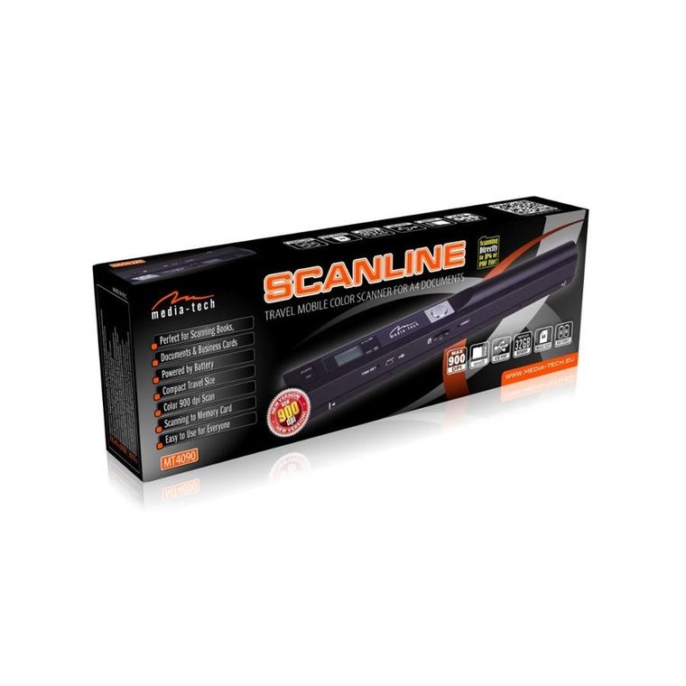 Media-Tech, skaner ręczny A4, kolorowy