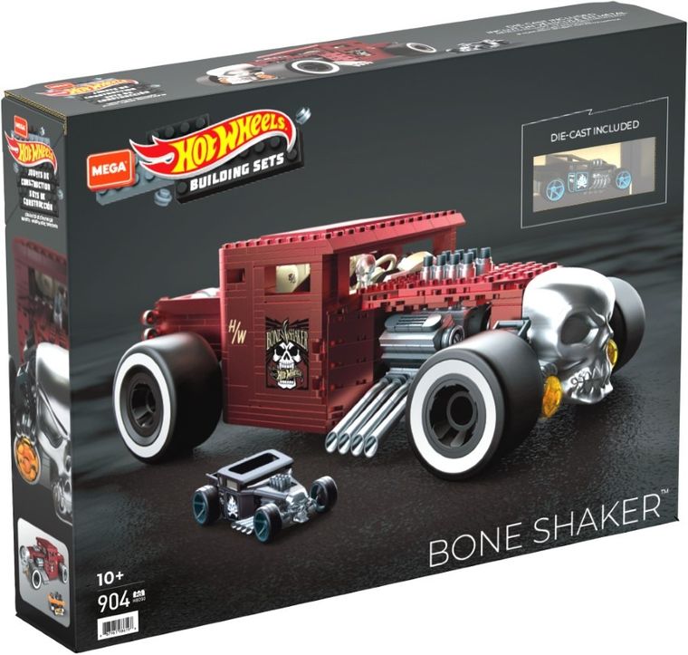 MEGA Construx, Bone Shaker, pojazd kolekcjonerski, klocki, 904 elementy
