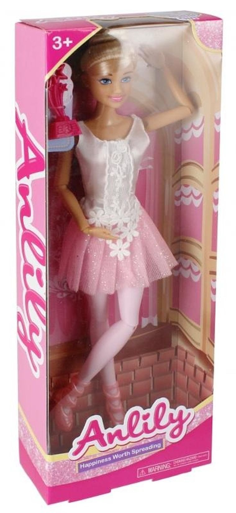 Mega Creative, Anlily, lalka, baletnica z akcesoriami, 29 cm