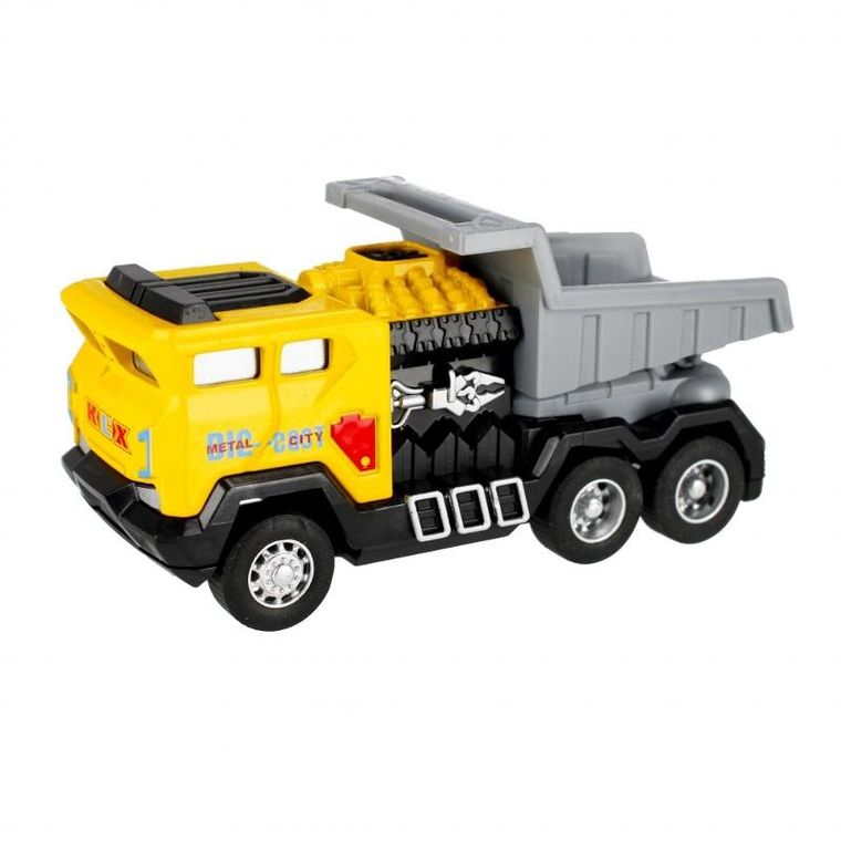 Mega Creative, Auto ciężarowe, pojazd metalowy, 12 cm